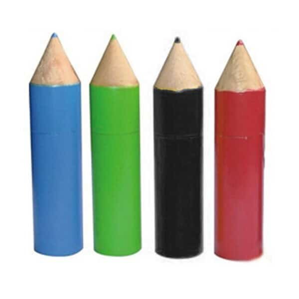 Wooden Pencil Shaped Cute Flash Drive - custom wooden USB flash drive with logo, made by YOUSAN USB manufacturer