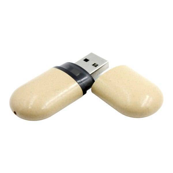 Biodegradable Lipstick USB Flash Disk - custom biodegradable USB flash drive with logo, made by YOUSAN USB manufacturer