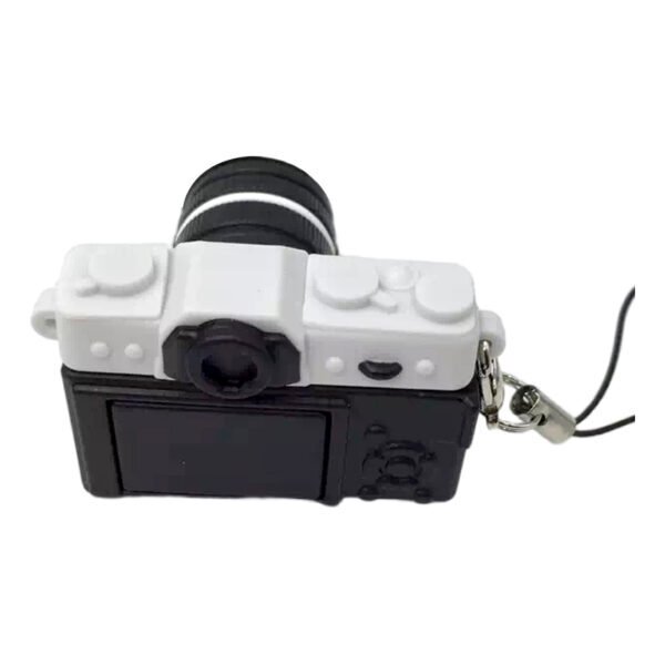 Camera USB flash drive detail view 4 - retro SLR camera body with lens ring, shutter button and viewfinder - YOUSAN custom USB drive
