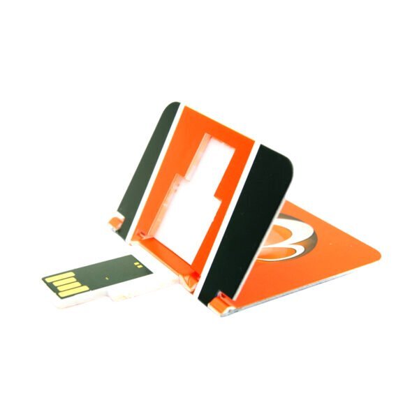 Folding Card USB Flash Drive - custom card USB flash drive with logo, made by YOUSAN USB manufacturer