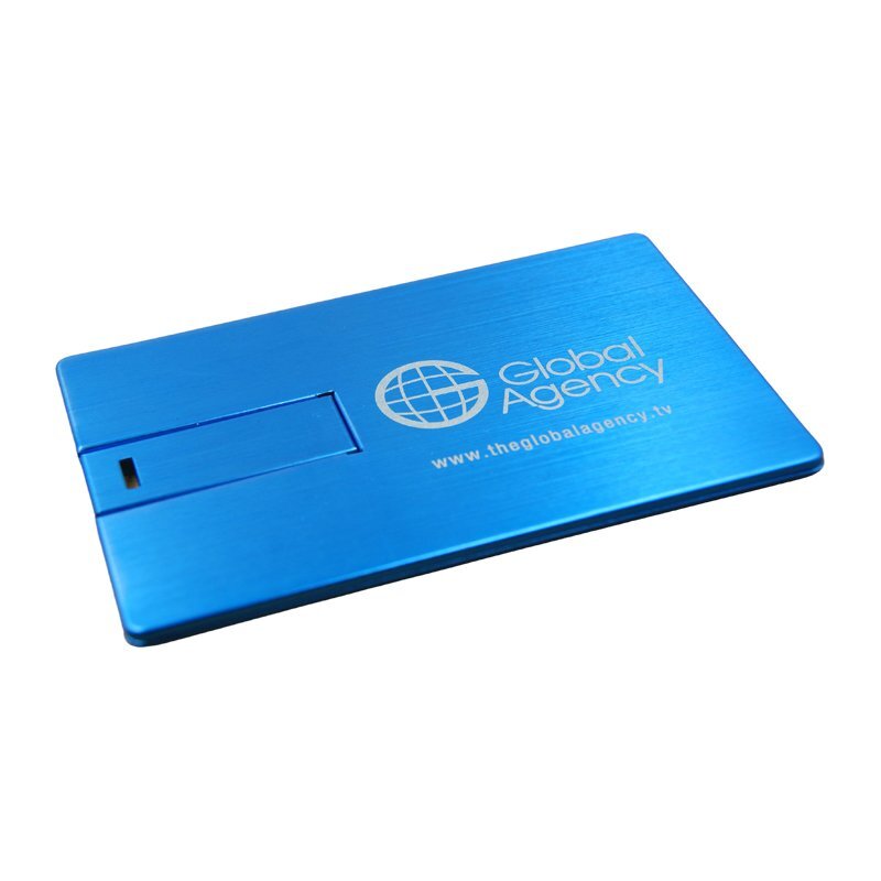 Metal Card Flash Drives detail view 4 - custom card USB flash drive by YOUSAN
