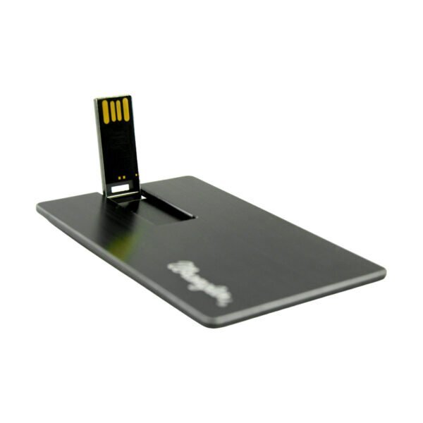 Metal Card Flash Drives - custom card USB flash drive with logo, made by YOUSAN USB manufacturer