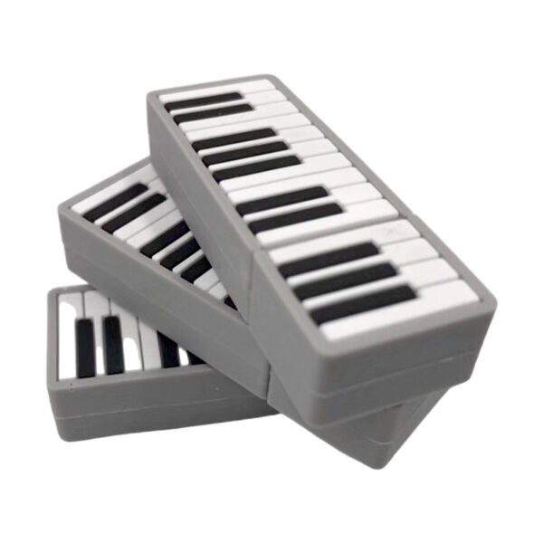 Piano Keyboard shaped custom PVC USB flash drive with mini piano keyboard USB disk design - promotional USB drive by YOUSAN USB manufacturer