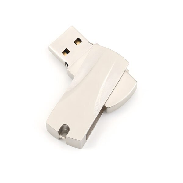 Metal Case USB to USB-C Flash Drive - custom metal USB flash drive with logo, made by YOUSAN USB manufacturer