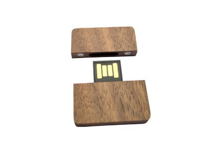 Square Wooden USB Flash Drive