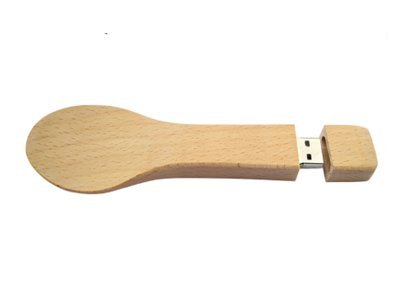 Wooden Spoon USB Flash Drive