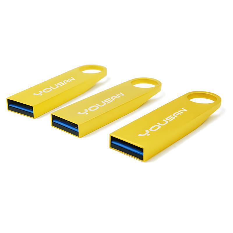 golden usb3.0 flash drive