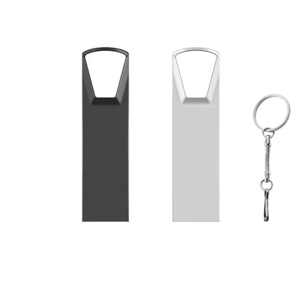 Four-Corner Flat Expandable Metal USB Drive detail view 2 - custom metal USB flash drive by YOUSAN