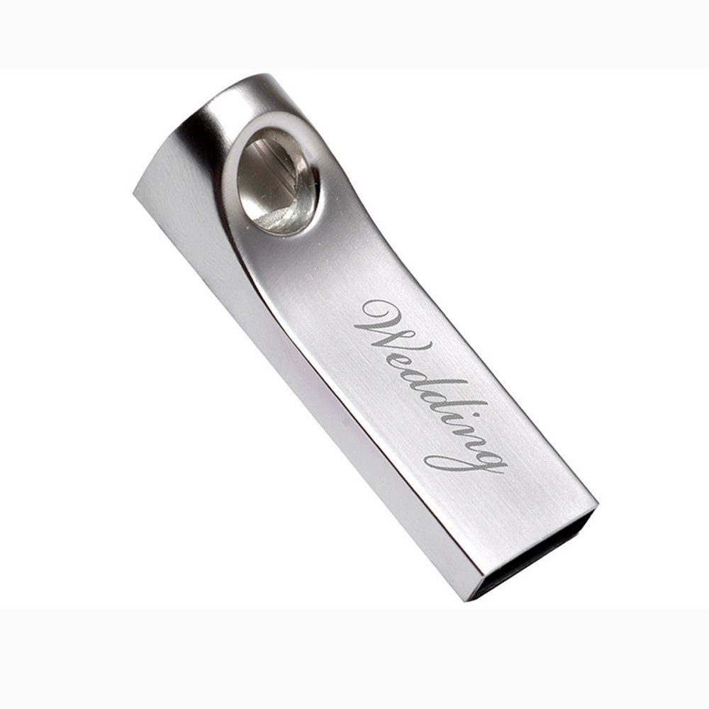 Whistle Metal USB Flash Drive - custom metal USB flash drive with logo, made by YOUSAN USB manufacturer