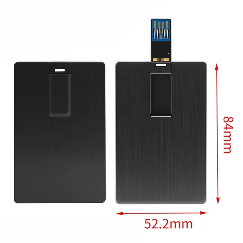 metal usb business cards
