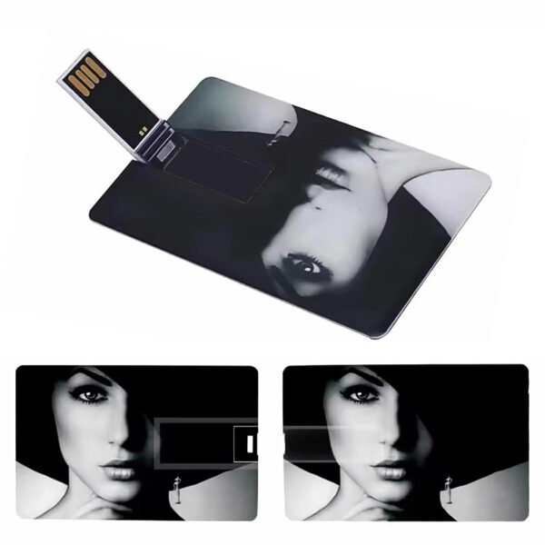 Custom Music Card USB Flash Drive - custom card USB flash drive with logo, made by YOUSAN USB manufacturer