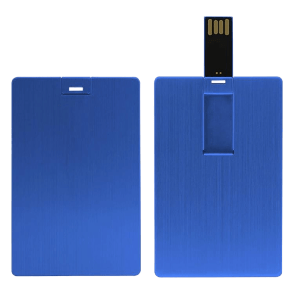 Ultra Thin Credit Card USB Flash Drive - custom card USB flash drive with logo, made by YOUSAN USB manufacturer