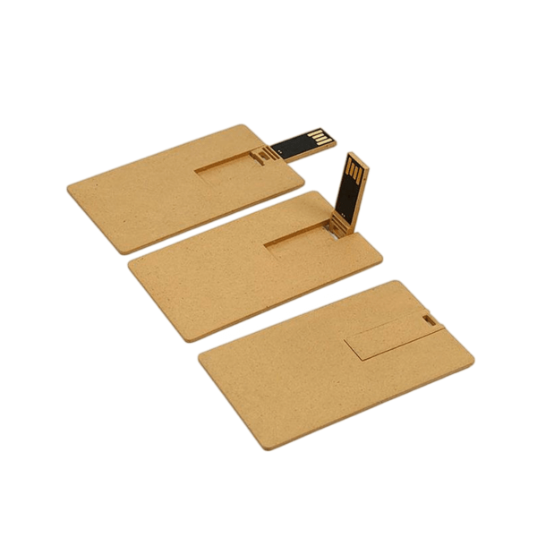 Environmental Protection Paper Card USB Flash Drive - custom card USB flash drive with logo, made by YOUSAN USB manufacturer