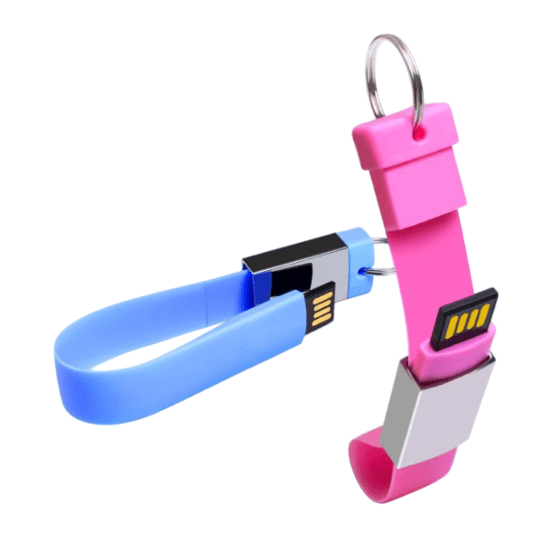 New Silicone Wristband USB Flash Drive - custom wristband USB flash drive with logo, made by YOUSAN USB manufacturer