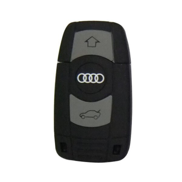 Custom Car Key Plastic USB Flash Drive - custom key-shaped USB flash drive with logo, made by YOUSAN USB manufacturer