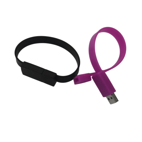 Silicone Wristband USB Flash Drive - custom wristband USB flash drive with logo, made by YOUSAN USB manufacturer