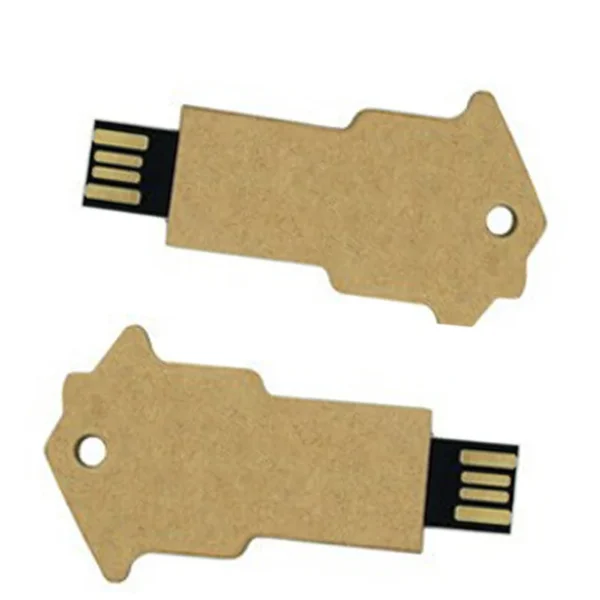 Eco-friendly House Shaped USB Flash Drive detail view 3 - custom biodegradable USB flash drive by YOUSAN