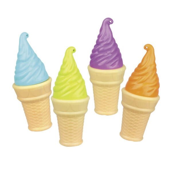 Ice Cream shaped custom PVC USB flash drive with soft serve ice cream on cone, 2.0 version design - promotional USB drive by YOUSAN USB manufacturer