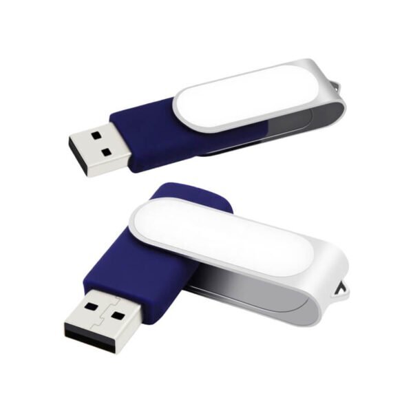 Rotating Epoxy USB Flash Drive - custom plastic USB flash drive with logo, made by YOUSAN USB manufacturer