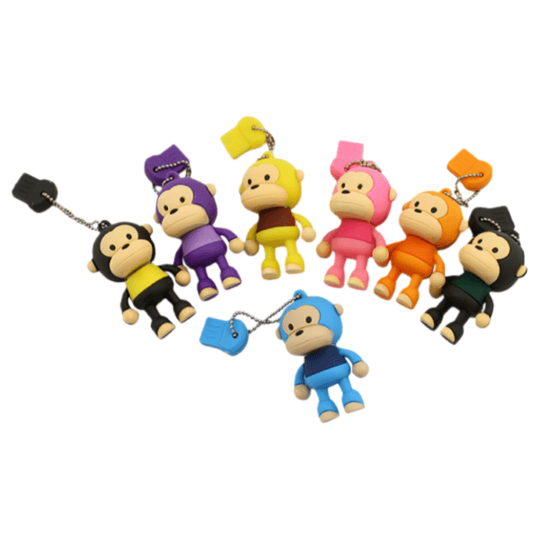 Big Mouth Monkey USB Drive - custom USB 3.0 flash drive with logo, made by YOUSAN USB manufacturer