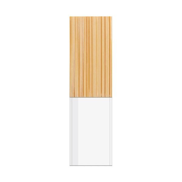 Wooden Clip Crystal USB Flash Drive - custom crystal LED USB flash drive with logo, made by YOUSAN USB manufacturer