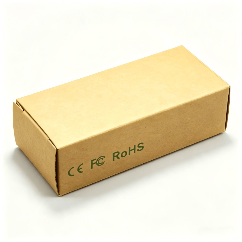 Scatola in carta kraft con marchi CE FCC RoHS
