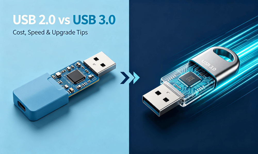 USB 2.0 vs USB 3.0 Cost, Speed & Upgrade Tips