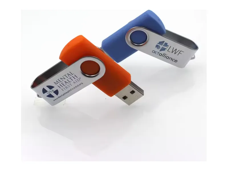 Qualitätskontroll-Musterprüfung Qualitätskontrollmuster drehbarer USB-Sticks