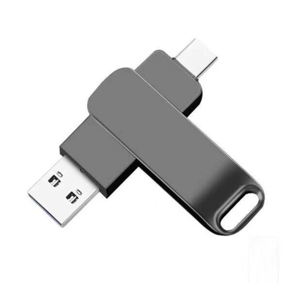 gun-color-Dual Interface USB3.0Type-c USB Flash Drive for Android Phone Computer